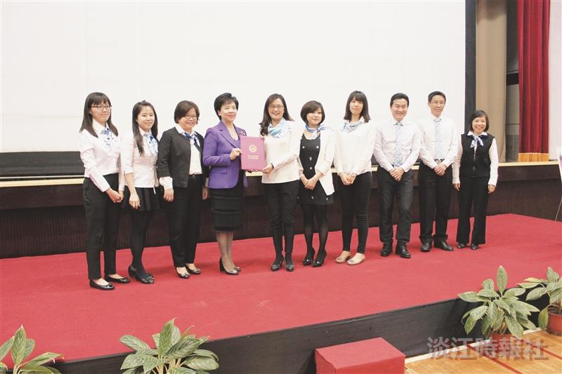 降低大三出國輔導通報系統之學生未通報率　第二名 夢圈