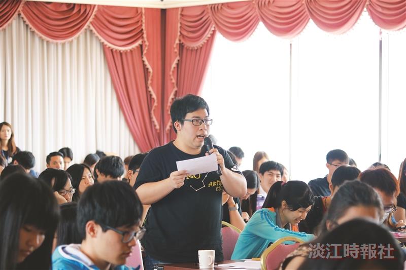 社團負責人提建言