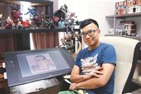 數學系校友 臺灣新銳漫畫家 高商議（辛卡米克） 享受自由學風 跨界實踐夢想