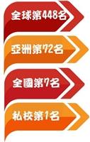WRWU全球448名 QS 計算科學學科首進500大
