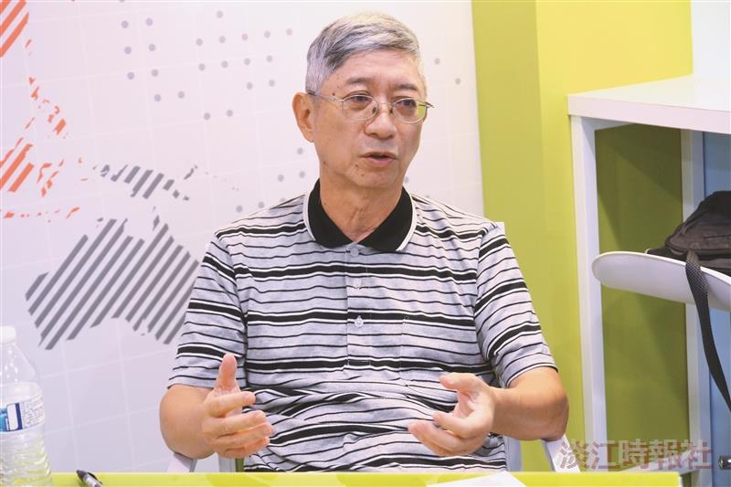 物理系教授林震安 春風廣披 為社稷卓育英才