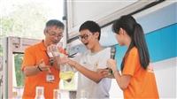 化學車暨大協力開進魚池