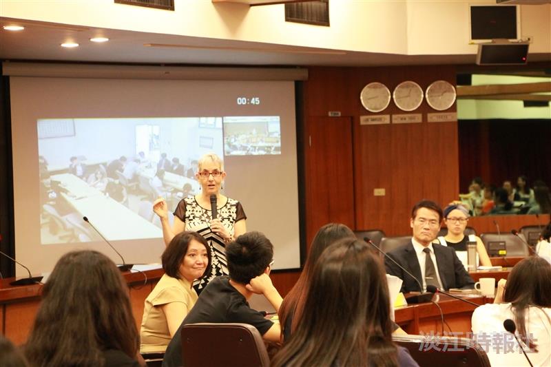 姊妹校維諾納州立大助理副校長來校交流