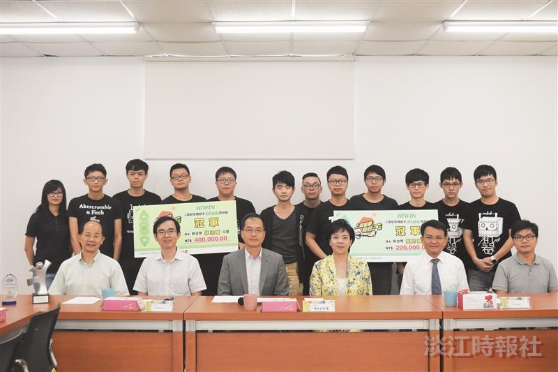 張校長嘉勉機器人團隊
