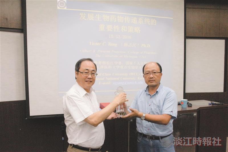 化學系校友楊志民分享藥物傳遞