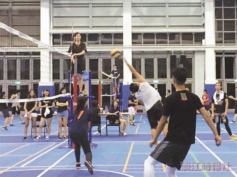 蘭陽師生排球賽互動佳