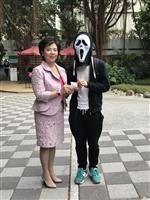 社團裝鬼搞怪萬聖瘋趴