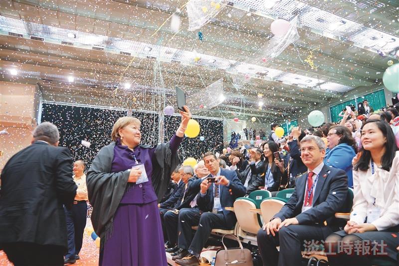 建校66週年生日快樂 淡江六六 燦爛九九