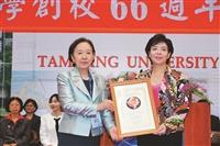 建校66週年生日快樂 淡江六六 燦爛九九