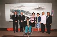 國際美術大展 高瞻遠矚畫作祝福校運昌隆