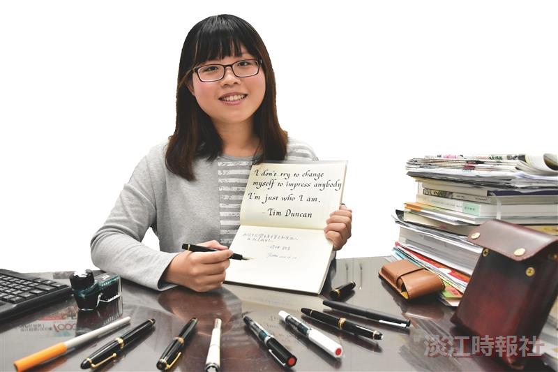 國企三劉妍君鍵盤世代 手寫溫度療癒人心