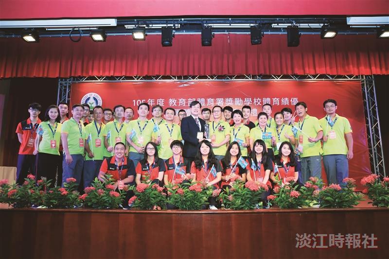 SPORTS本校三度獲體育績優