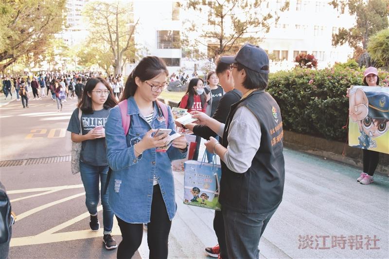 新北市警局來校宣導反詐騙