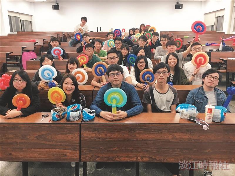 氣球社 棒棒糖造型神模擬