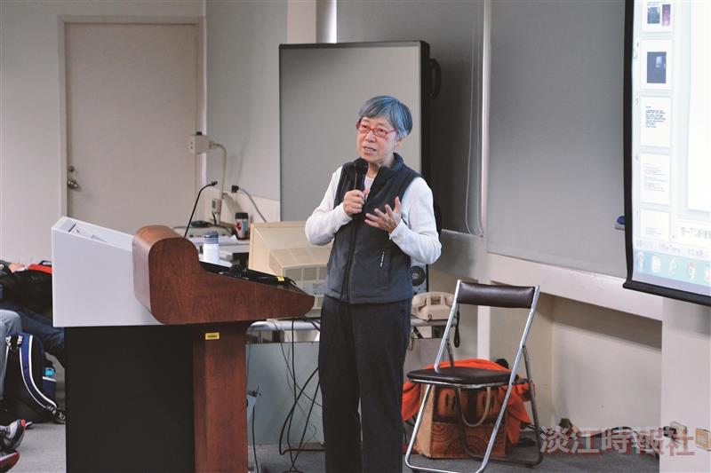把藝術當動詞 吳瑪悧來校演講