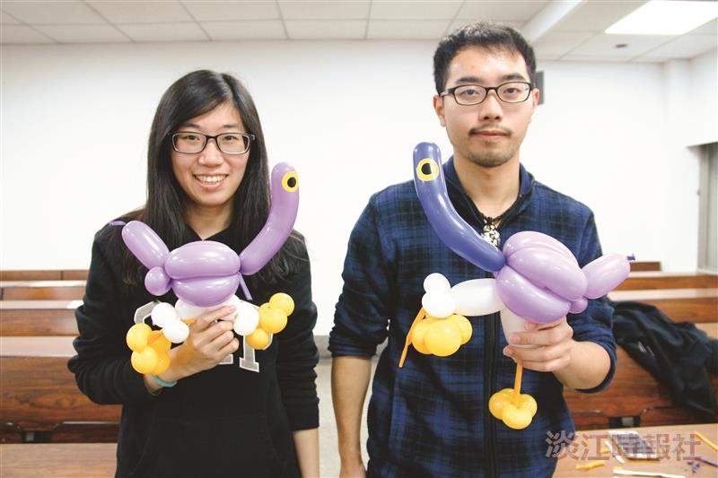 活化社團課程氣球社垃圾鴿好吸睛