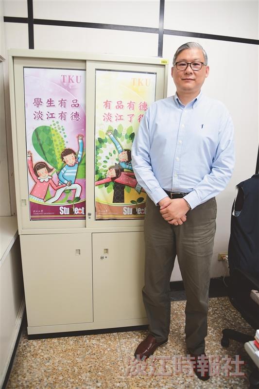 新任二級主管生輔組組長王鴻展　將打造三心友善校園