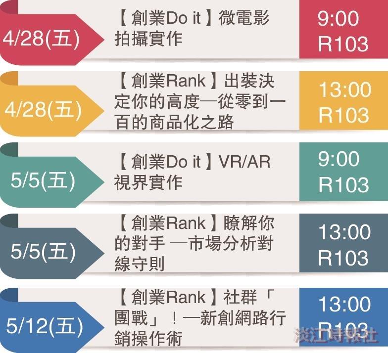 特色講座論壇接力