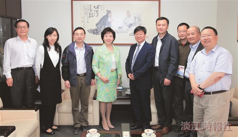 滁州學院來訪力邀攜手研討兩岸物聯網