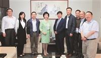 滁州學院來訪力邀攜手研討兩岸物聯網