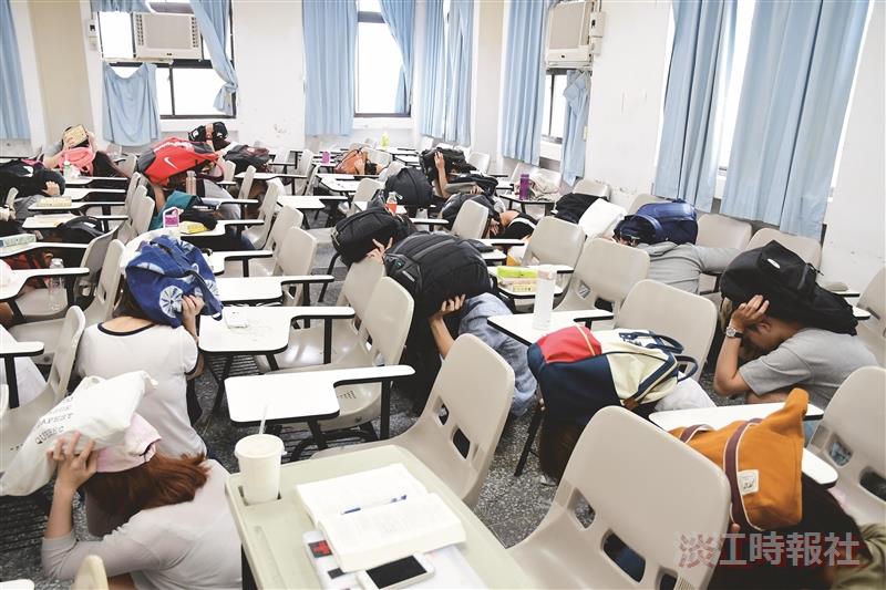 防災演練總體檢 師生參與