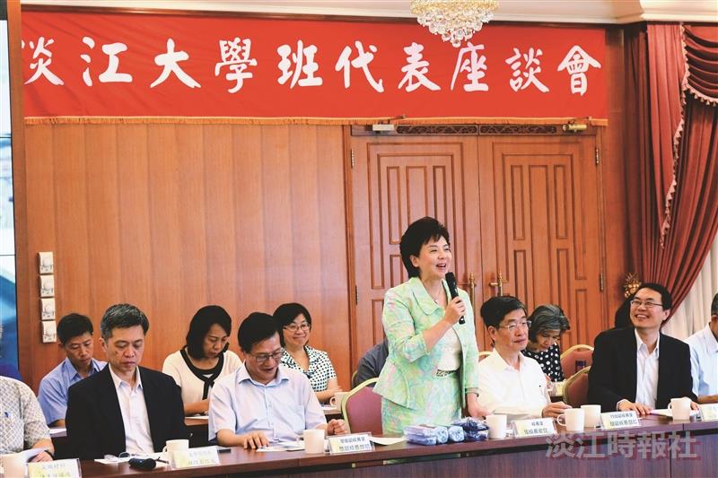 百位班代表座談發言踴躍