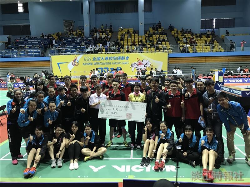 106全大運淡江獨佔私校鰲頭