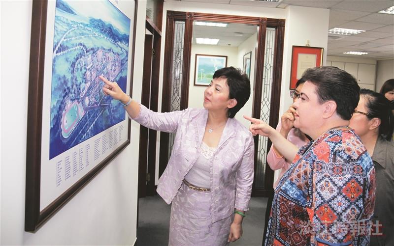 歐洲經貿辦事處長馬澤璉來校演講