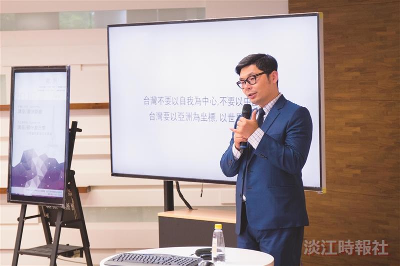 立法委員許毓仁演講歐洲新創