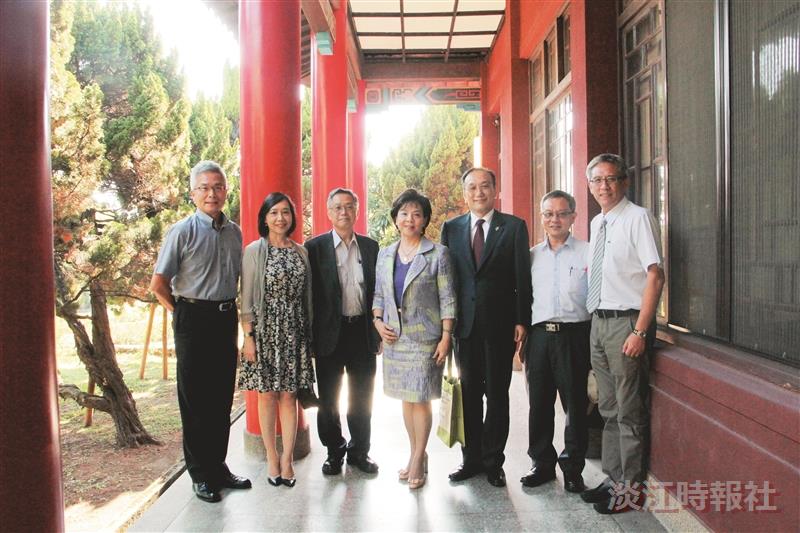 劉德立次長會見校長張家宜