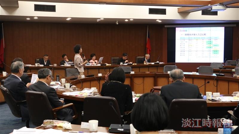 157次行政會議       張校長宣布明年一月調薪