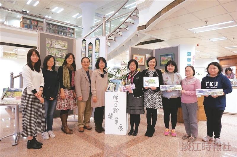 追思陳吉斯 圖書館舉辦隨筆紀念展贈書