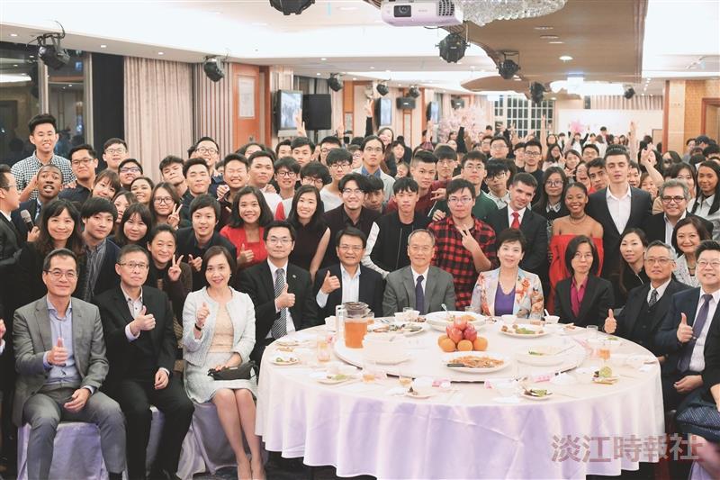境外生春節聯歡會 350師生互道祝福