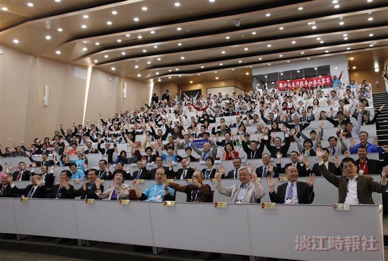 2018世界校友雙年會&春之饗宴於守謙國際會議中心有蓮廳熱鬧開場