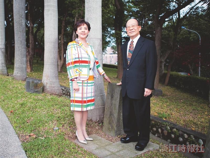 張建邦創辦人與淡江波段發展