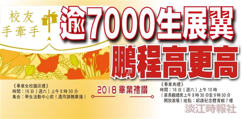 校友手牽手 逾7000生展翼 鵬程高更高