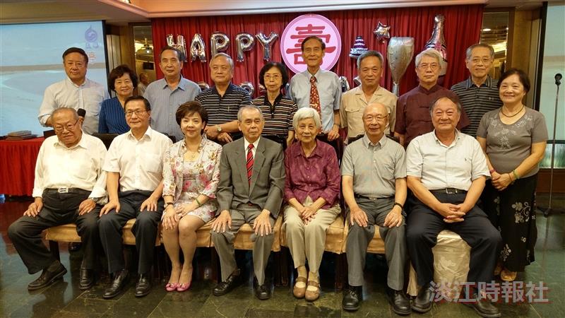 退休人員聯誼會歡聚 同賀前校長林雲山九秩華誕