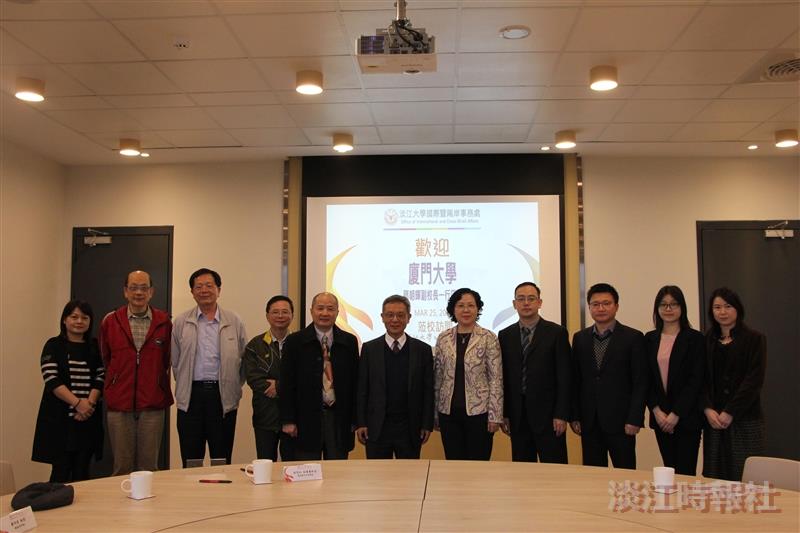 廈門大學鄧朝暉副校長蒞校參訪