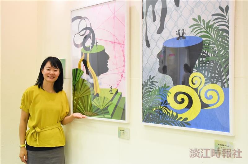 賴惠如創作展30件數位繪畫作品