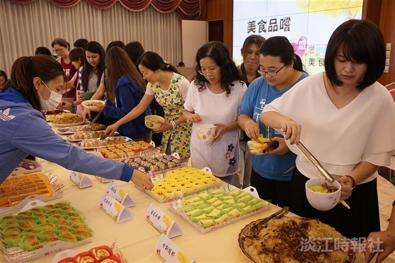 【即時】女聯逾兩百人來相會 感念師恩饗美食