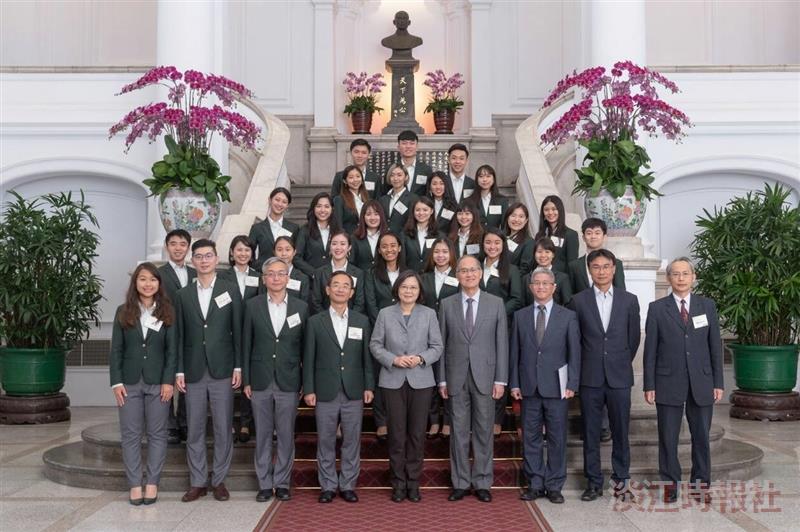 國際青年大使外交三皮韻和 19日赴總統府受證