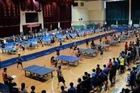 第16屆淡大盃全國大專桌球錦標賽700人到校切磋