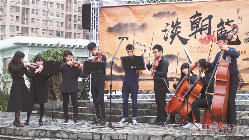 淡朝範蛋捲節吹宮廷風