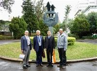 安保正一教授拜訪校長/董事長