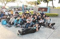 溜冰社八里進行路溜