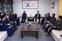 空軍作戰指揮部參謀長拜訪秘書長