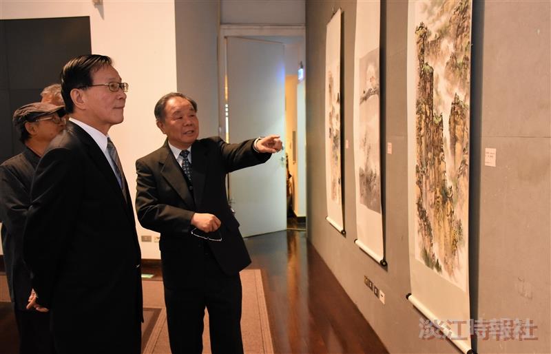 春和景明書畫展開幕式