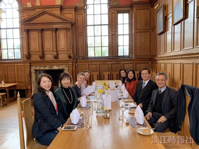 葛校長率團訪歐洲姊妹校
