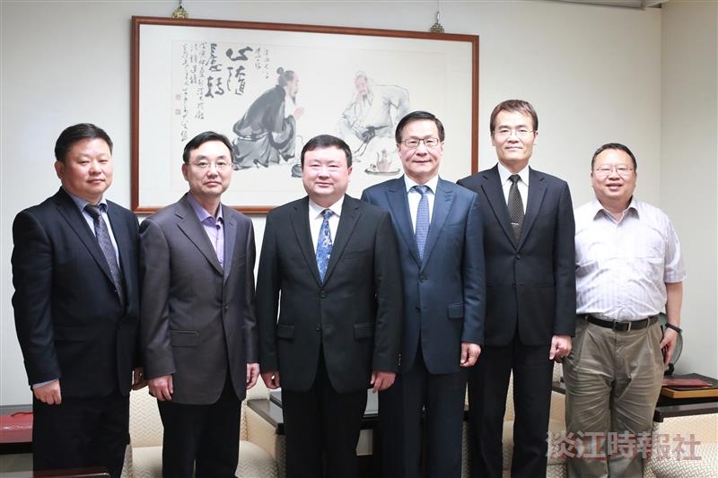 校長室會見滁州學院鄭校長