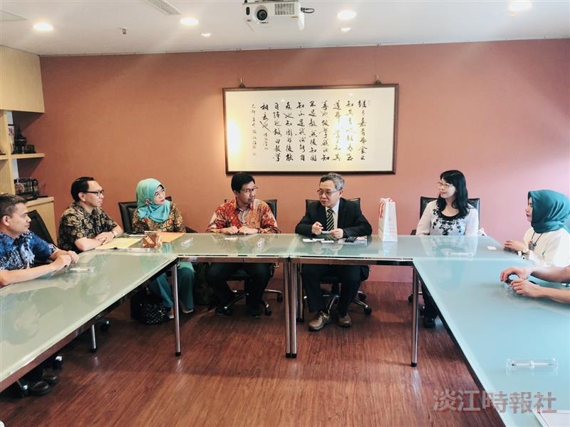 印尼艾爾朗加大學社會科學院來訪
